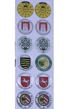 Damla Plaka Pulu Gümrük Pulu 12'li Çift - Plaka Pulu Damla Etiket Set - Plaka Pulu Sticker Damla Plaka Pulu Gümrük Pulu 12'li Çift - Plaka Pulu Damla Etiket Set - Plaka Pulu Sticker