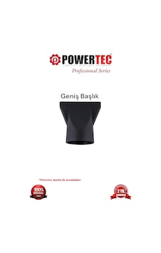 Powertec Tr-601/tr-701/tr-801/tr-901 Uyumlu Geniş Fön Başlığı Powertec Tr-601/tr-701/tr-801/tr-901 Uyumlu Geniş Fön Başlığı