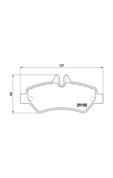 Arka Balata Crafter Tek Teker 06> Gdb1697-fvr1780 Arka Balata Crafter Tek Teker 06> Gdb1697-fvr1780