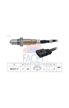 Renault Clio 4 Oksijen Sensoru 1.5 Dci 2012-2019 Facet 108540 Renault Clio 4 Oksijen Sensoru 1.5 Dci 2012-2019 Facet 108540