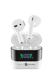 Cellularline Music Sound Spark Bluetooth 5.3 Led Ekranlı Kulak İçi Kulaklık Beyaz Cellularline Music Sound Spark Bluetooth 5.3 Led Ekranlı Kulak İçi Kulaklık Beyaz