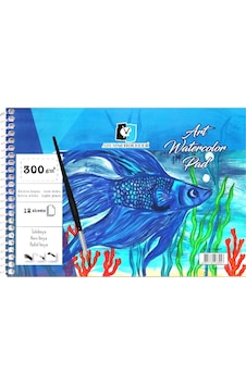 Alex Schoeller Spiralli Art Wantercolor Pad Alx-3947 Alex Schoeller Spiralli Art Wantercolor Pad Alx-3947