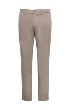 Calvin Klein Slım Refıned Cotton, Rak Bej Erkek Pantolon Calvin Klein Slım Refıned Cotton, Rak Bej Erkek Pantolon