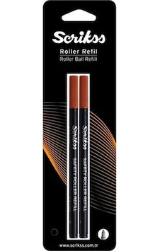 Scrikss Siyah 07 Mm 2'li Blisterli Roller Refili 903 Scrikss Siyah 07 Mm 2'li Blisterli Roller Refili 903