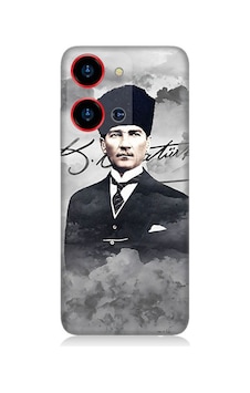 Reeder S19 Max Pro S Zoom Uyumlu Atatürk Portresi Desenli Silikon Kılıf Reeder S19 Max Pro S Zoom Uyumlu Atatürk Portresi Desenli Silikon Kılıf