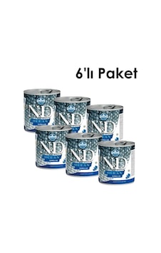 N&D Ocean Tahılsız Somon ve Morina Balıklı Konserve Yetişkin Köpek Maması 6 x 285 G N&D Ocean Tahılsız Somon ve Morina Balıklı Konserve Yetişkin Köpek Maması 6 x 285 G