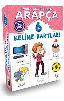 Arapça Kelime Kartları - 6- Damla Yayınevi