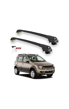 Turtle Fiat Panda 169 2003-2011 Ara Atkı Air1 Siyah