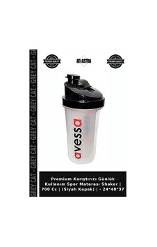 Premium Karıştırıcı Günlük Kullanım Spor Matarası Shaker 700 Cc Siyah Kapak - 24 48 37 Diğer Premium Karıştırıcı Günlük Kullanım Spor Matarası Shaker 700 Cc Siyah Kapak - 24 48 37 Diğer