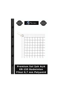 Premium Set Şah Açık Kr-155 Badminton Filesi 0,7 Mm Polyamid