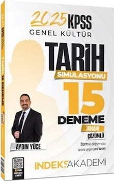 2025 Kpss Tarih Simülasyonu 15 Deneme Çözümlü / Aydın Yüce 2025 Kpss Tarih Simülasyonu 15 Deneme Çözümlü / Aydın Yüce
