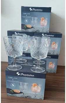 Paşabahçe 440456 Timeless 4'lü Ayaklı Kokteyl Bardak