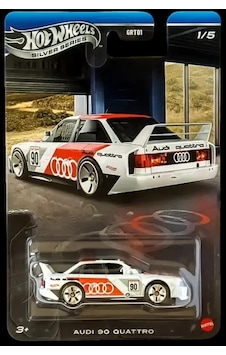 Hot Wheels Silver Series Audi 90 Quattro - Grt01 - 979q Hot Wheels Silver Series Audi 90 Quattro - Grt01 - 979q