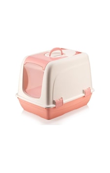 Omnipazar Sy-5088 Küçük Kapaklı Evcil Hayvan Kedi Tuvaleti Pembe Omnipazar Sy-5088 Küçük Kapaklı Evcil Hayvan Kedi Tuvaleti Pembe