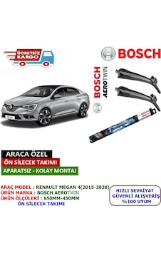 Renault Megane 4 Ön Silecek Takımı 2015 - 2022 Renault Megane 4 Ön Silecek Takımı 2015 - 2022