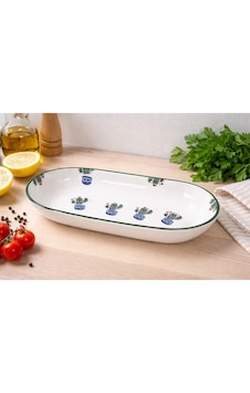 30 Cm Kayık Tabak Çok Renkli 30 Cm Kayık Tabak Çok Renkli
