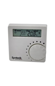 Syntech Syn177 Dijital Ekran Kablolu Programlı Oda Termostatı Syntech Syn177 Dijital Ekran Kablolu Programlı Oda Termostatı