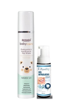 Dermoskin Babycare Prebiyotik Ve Postbiyotik Yüz Kremi 50 Ml- Diş Beyazlatıcı Köpük Hediye
