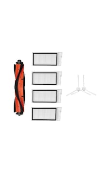 Roidmi Eve Plus Uyumlu 1 Adet Ana Fırça 4 Adet Filtre 2 Adet Beyaz Yan Fırça Roidmi Eve Plus Uyumlu 1 Adet Ana Fırça 4 Adet Filtre 2 Adet Beyaz Yan Fırça