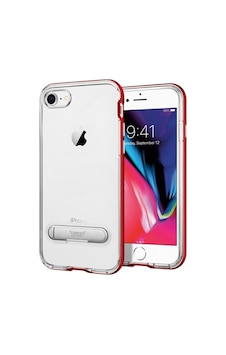 Buff Apple Uyumlu iPhone 8/7 Air Bumper Kılıf Red Buff Apple Uyumlu iPhone 8/7 Air Bumper Kılıf Red