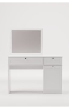 Terra Makyaj Masası 120 X 97 X 41 Cm - Modern Tasarım Beyaz Terra Makyaj Masası 120 X 97 X 41 Cm - Modern Tasarım Beyaz