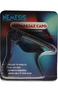 Nemesis Fc-75/b Gitar Kaposu Siyah Tek Elle Hızlı Tak-çıkar M Nemesis Fc-75/b Gitar Kaposu Siyah Tek Elle Hızlı Tak-çıkar M