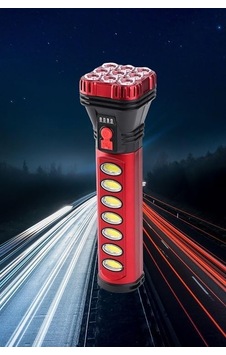 Kuzey's Store Kamp, Araç, Ev, Acil Durum, Av,güvenlik Kullanıma Uygun 9+4 Ledli Solar Ve Şarjlı El Feneri Çok Renkli Kuzey's Store Kamp, Araç, Ev, Acil Durum, Av,güvenlik Kullanıma Uygun 9+4 Ledli Solar Ve Şarjlı El Feneri Çok Renkli
