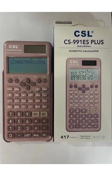 Csl Cs-991es Plus-pınk Pembe Fonksiyonel Hesap Makinesi Çok Renkli Csl Cs-991es Plus-pınk Pembe Fonksiyonel Hesap Makinesi Çok Renkli
