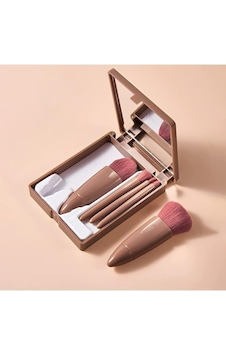 Mujgan Taşınabilir Aynalı 5'li Makyaj Fırça Seti Profesyonel Allık Dudak Kaş Kapatıcı/makeup Brush Belirtilmemiş Mujgan Taşınabilir Aynalı 5'li Makyaj Fırça Seti Profesyonel Allık Dudak Kaş Kapatıcı/makeup Brush Belirtilmemiş