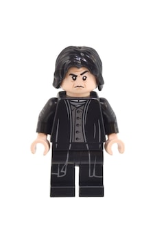 Minifigure Minifigür Harry Potter Profesör Severus Snape - Gümüş Yelek Siyah Cübbe Minifigure Minifigür Harry Potter Profesör Severus Snape - Gümüş Yelek Siyah Cübbe