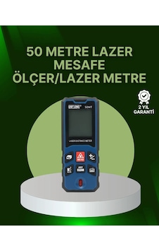 Ers 50 Metre Lazer Mesafe Ölçer Profesyonel Dijital Ölçüm Cihazı Ers 50 Metre Lazer Mesafe Ölçer Profesyonel Dijital Ölçüm Cihazı