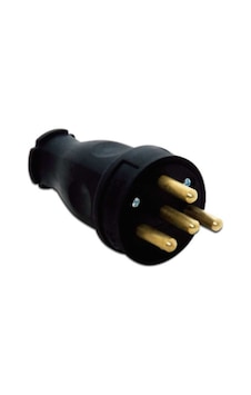 Tp Elektrik 3104 301 0300 3 x 25a Kauçuk Düz Fiş Tp Elektrik 3104 301 0300 3 x 25a Kauçuk Düz Fiş