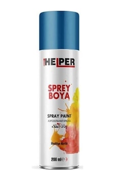 Helper Akrilik Sprey Boya - Ral 5017 - Trafik Mavi - 200 ML Helper Akrilik Sprey Boya - Ral 5017 - Trafik Mavi - 200 ML