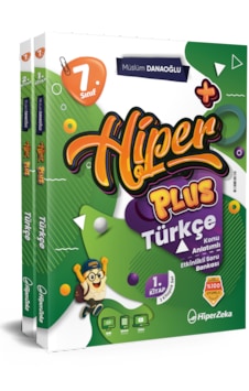 2027 7. Sınıf Hiper Plus Türkçe Konu Anlatımlı & Etkinlikli Soru Bankası 2 Kitap Set