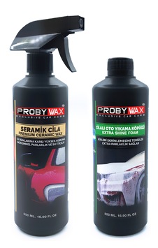 Probywax Dış Yıkama Ve Parlatma Seti 2x500 Ml Probywax Dış Yıkama Ve Parlatma Seti 2x500 Ml