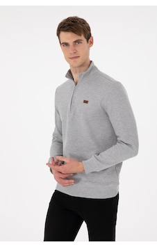 U.s. Polo Assn. Erkek Gri Melanj Sweatshirt 50298243-vr086 Gri Melanj U.s. Polo Assn. Erkek Gri Melanj Sweatshirt 50298243-vr086 Gri Melanj