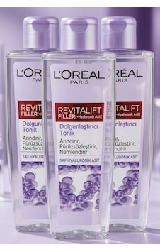L'oréal Paris Revitalift Filler Dolgunlaştırıcı Tonik - Hyaluronik Asit 3 X 200 Ml L'oréal Paris Revitalift Filler Dolgunlaştırıcı Tonik - Hyaluronik Asit 3 X 200 Ml