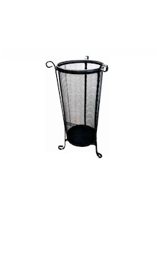 Ferforjeli Fileli Metal Siyah Şemsiyelik 26 50 Cm Siyah Ferforjeli Fileli Metal Siyah Şemsiyelik 26 50 Cm Siyah