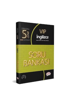 5.Sınıf Ingilizce Soru Bankası Vip - Editör Yayınevi