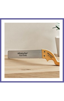 Bezos El Testeresi Ahşap Saplı 28.5 Cm Sap 44 Cm Nıda Bezos El Testeresi Ahşap Saplı 28.5 Cm Sap 44 Cm Nıda