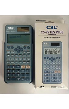 Csl Cs-991es Plus-blue Mavi Fonksiyonel Hesap Makinesi Diğer