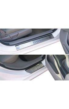 Honda Civic 9 Kapı Eşiği 4 Prç P.Çelik 2012 ve Sonrası