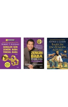 Gencler İcin Zengin Baba Yoksul Baba + Zengin Baba Yoksul Baba + Babilin En Zengin Adami 3 Set Gencler İcin Zengin Baba Yoksul Baba + Zengin Baba Yoksul Baba + Babilin En Zengin Adami 3 Set