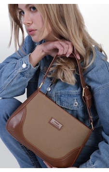 Housebags Kahverengi Ayarlanabilir Omuz Askılı Vintage Bag Taba Housebags Kahverengi Ayarlanabilir Omuz Askılı Vintage Bag Taba