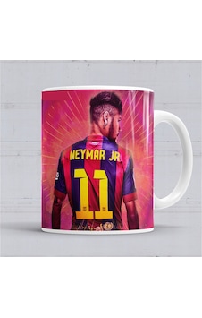 Barcelona Neymar Jr Kupa Bardak Porselen Karışık Barcelona Neymar Jr Kupa Bardak Porselen Karışık