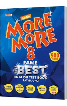More & More Englısh 8. Sınıf Fame The Best Test Book More & More Englısh 8. Sınıf Fame The Best Test Book