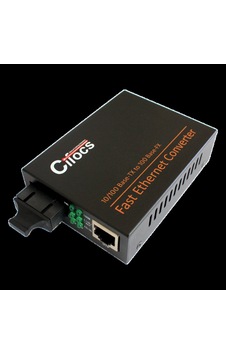 Hızlı Ethernet Medya Dönüştürücü Ve Fiber Çevirici Cfc-1100 / Cifocs Diğer