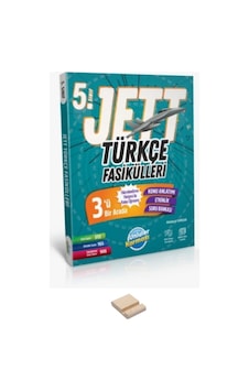 5. Sınıf Jett Türkçe Fasikülleri Ve Telefon Standı 5. Sınıf Jett Türkçe Fasikülleri Ve Telefon Standı
