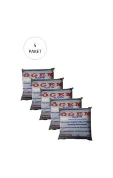 Bakkaliye Naylon Torba Yarımlık 14x27 Cm 1 Kg 5 Paket Takriben 1800 Adet - Krc6195-2102