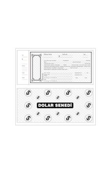 Jokey Kırtasiye Dolar Senet Karnesi (1.Koçan / 50yaprak) Jokey Kırtasiye Dolar Senet Karnesi (1.Koçan / 50yaprak)